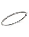 Bloomingdale's Diamond Bangle Bracelet In 14k White Gold, 1.0 Ct. T. W. In White