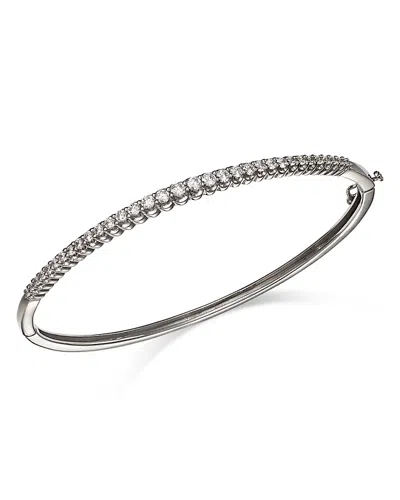 Bloomingdale's Diamond Bangle Bracelet In 14k White Gold, 1.0 Ct. T. W.