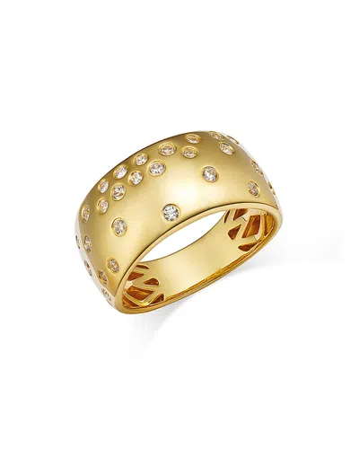 Bloomingdale's Diamond Bezel Band In 14k Yellow Gold, 0.33 Ct. T. W.
