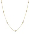 Bloomingdale's Diamond Bezel Station Necklace In 14k Yellow Gold, 1.50 Ct. T. W. - Exclusive In Yellow Gold