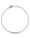 Bloomingdale's Diamond Bracelet In 14k Yellow Gold, 0.25 Ct. T. W. - Exclusive In Gold