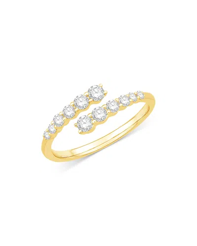 Bloomingdale's Diamond Bypass Ring In 14k Yellow Gold, 0.50 Ct. T. W. - Exclusive