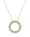 Bloomingdale's Diamond Circle Pendant Necklace In 14k Yellow Gold, 2.0 Ct. T. W. - Exclusive In Gold