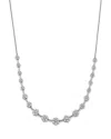 Bloomingdale's Diamond Cluster Necklace In 14k White Gold, 3.0 Ct. T. W. - Exclusive In White