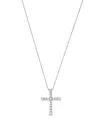 Bloomingdale's Diamond Cross Pendant In 14k White Gold, 1.0 Ct. T. W. In White