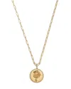 Bloomingdale's Diamond Dragon Disc Pendant Necklace In 14k Yellow Gold, 0.23 Ct. T. W. In Gold