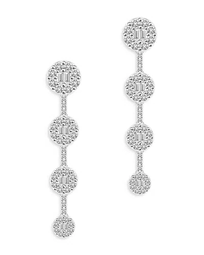 Bloomingdale's Diamond Drop Earrings In 14k White Gold, 1.50 Ct. T. W. - Exclusive