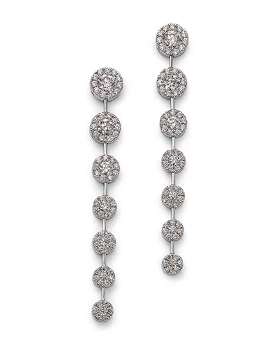 Bloomingdale's Diamond Drop Earrings In 14k White Gold, 1.50 Ct. T. W. - Exclusive