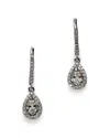 Bloomingdale's Diamond Drop Earrings In 14k White Gold, .50 Ct. T. W. - Exclusive In White