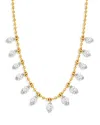 Bloomingdale's Diamond Drop Necklace In 14k Yellow Gold, 0.50 Ct. T. W. In White/gold