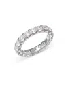 Bloomingdale's Diamond Eternity Band In 14k White Gold, 3.0 Ct. T. W. - Exclusive In White