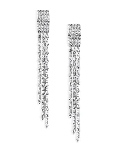 Bloomingdale's Diamond Fringe Drop Earrings In 14k White Gold, 0.75 Ct. T. W. - Exclusive