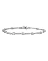 Bloomingdale's Diamond Link Bracelet In 14k White Gold, 2.0 Ct. T. W. - Exclusive In White