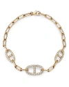 Bloomingdale's Diamond Link Bracelet In 14k Yellow Gold, 1.0 Ct. T. W. In Gold