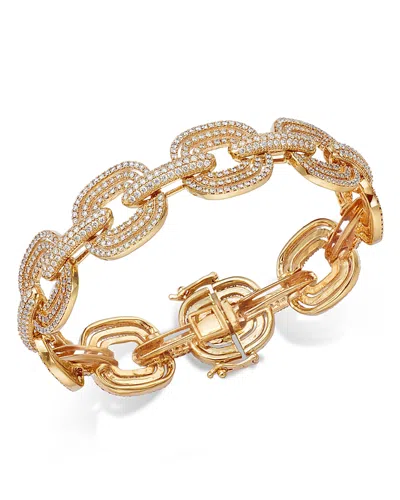 Bloomingdale's Diamond Link Bracelet In 14k Yellow Gold, 6.0 Ct. T. W.