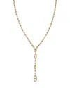 Bloomingdale's Diamond Link Lariat Necklace In 14k Yellow Gold, 0.50 Ct. In Gold