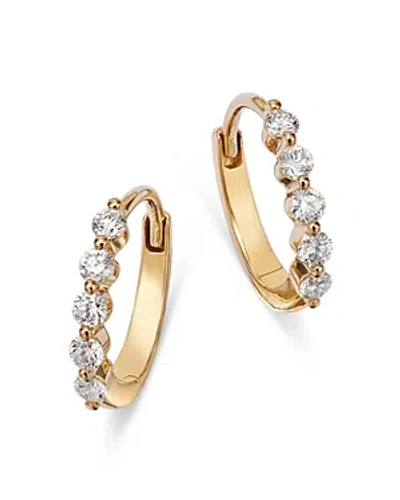 Bloomingdale's Diamond Mini Hoop Earrings In 14k Yellow Gold, 0.25 Ct. T. W.