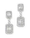 Bloomingdale's Diamond Mosaic Drop Earrings In 14k White Gold, 2.0 Ct. T. W. - Exclusive In White