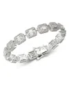 Bloomingdale's Diamond Mosaic Statement Bracelet In 14k White Gold, 4.0 Ct. T. W. - Exclusive In White