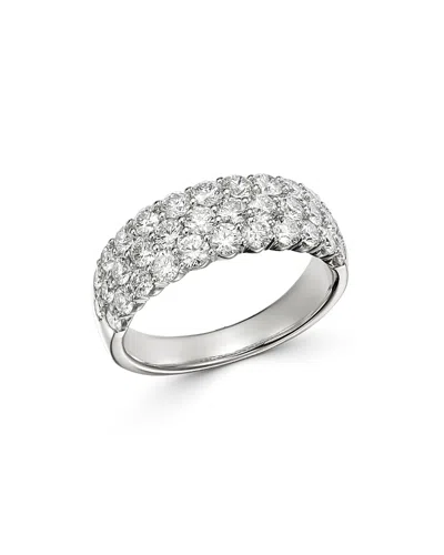 Bloomingdale's Diamond Pave Band Ring In 14k White Gold, 2.0 Ct. T. W. - Exclusive