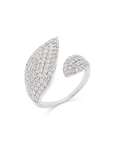 Bloomingdale's Diamond Pave Bypass Ring In 14k White Gold, 1.50 Ct. T. W.