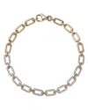 Bloomingdale's Diamond Pave Link Bracelet In 14k Yellow Gold, 0.80 Ct. T. W. - Exclusive In White/gold