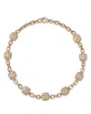 Bloomingdale's Diamond Pave Link Bracelet In 14k Yellow Gold, 1.0 Ct. T. W. In Gold