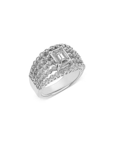 Bloomingdale's Diamond Ring In 14k White Gold, 1.65 Ct. T. W.