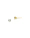 Bloomingdale's Diamond Round Tulip Stud Earrings In 14k Yellow Gold, 0.50 Ct. T. W. - Exclusive In White/gold