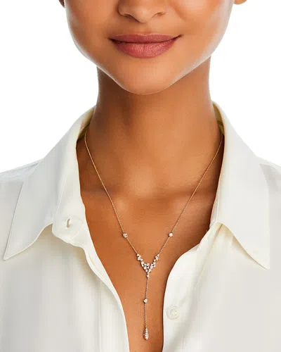 Bloomingdale's Diamond Scatter Lariat Necklace In 14k Yellow Gold, 1.0 Ct. T. W.