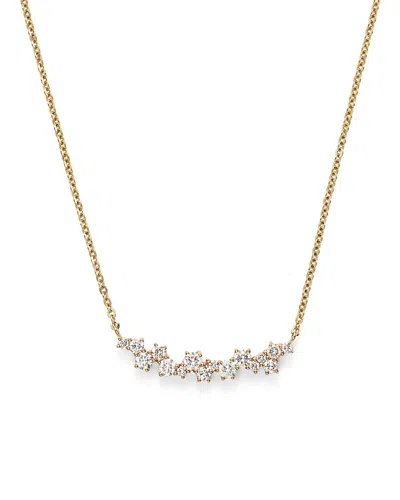 Bloomingdale's Diamond Scatter Necklace In 14k Yellow Gold, .50 Ct. T. W. - Exclusive In White/gold