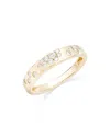 Bloomingdale's Diamond Scatter Ring In 14k Yellow Gold, 0.30 Ct. T. W. In Gold