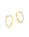 Bloomingdale's Diamond Small Hoop Earrings In 14k Yellow Gold, 0.40 Ct. T. W. - Exclusive In Gold