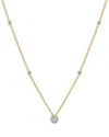 Bloomingdale's Diamond Solitaire Necklace In 14k Yellow Gold, 0.25 Ct. T. W. - Exclusive In Yellow