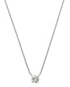 Bloomingdale's Diamond Solitaire Pendant Necklace In 14k White Gold, 0.50 Ct. T. W. - Exclusive In White