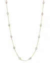 Bloomingdale's Diamond Station Necklace In 14k Yellow Gold, 2.60 Ct. T. W. - Exclusive In White/gold