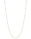 Bloomingdale's Diamond Station Necklace In 14k Yellow Gold, .30 Ct. T. W. - Exclusive In White/gold