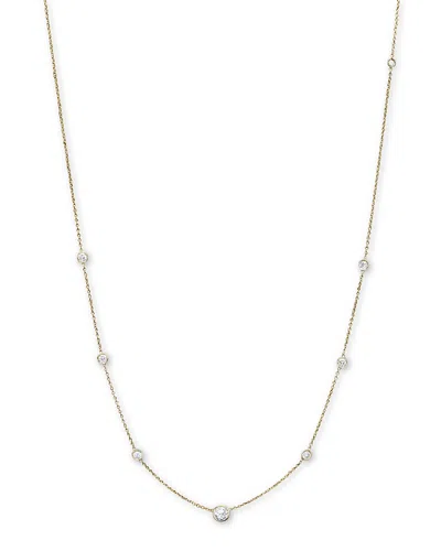 Bloomingdale's Diamond Station Necklace In 18k Yellow Gold, 1.0 Ct. T. W.