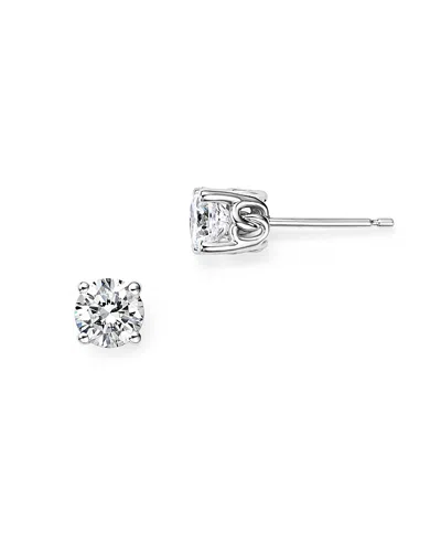 Bloomingdale's Diamond Stud Earrings In 14k White Gold, 0.75 Ct. T. W. - Exclusive