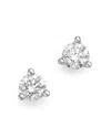 Bloomingdale's Diamond Stud Earrings In 14k White Gold 3-prong Martini Setting, 0.20 Ct. T. W. - Exclusive In White