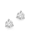 Bloomingdale's Diamond Stud Earrings In 14k White Gold 3-prong Martini Setting, 0.60 Ct. T. W. - Exclusive In White