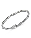 Bloomingdale's Diamond Tennis Bracelet In 14k White Gold, 5.0 Ct. T. W. - Exclusive In White