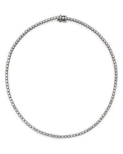 Bloomingdale's Diamond Tennis Necklace In 14k White Gold, 10.0 Ct. T. W. - Exclusive