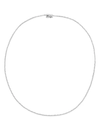 Bloomingdale's Diamond Tennis Necklace In 14k White Gold, 2.0 Ct. T. W.
