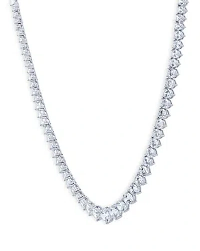 Bloomingdale's Diamond Tennis Necklace In 14k White Gold, 5.0 Ct. T. W. - Exclusive