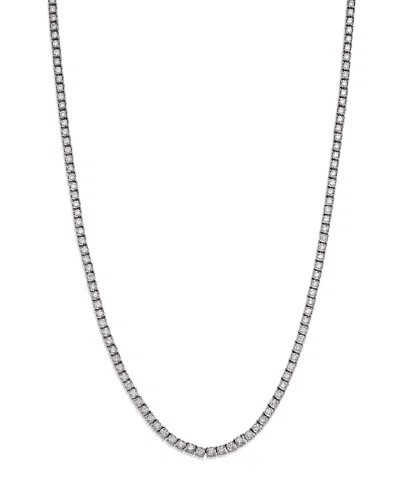 Bloomingdale's Diamond Tennis Necklace In 14k White Gold, 5.0 Ct. T. W.
