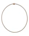 Bloomingdale's Diamond Tennis Necklace In 14k Yellow Gold, 10.0 Ct. T. W. - Exclusive In Gold/white