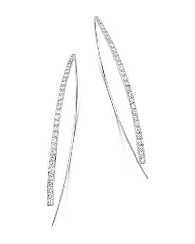 Bloomingdale's Diamond Threader Earrings In 14k White Gold, 1.50 Ct. T. W. - Exclusive