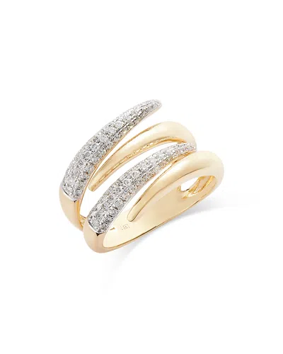 Bloomingdale's Diamond Wrap Ring In 14k Yellow Gold, 0.55 Ct. T. W.
