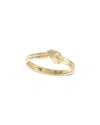 Bloomingdale's Double Knot Ring In 14k Yellow Gold In Gold